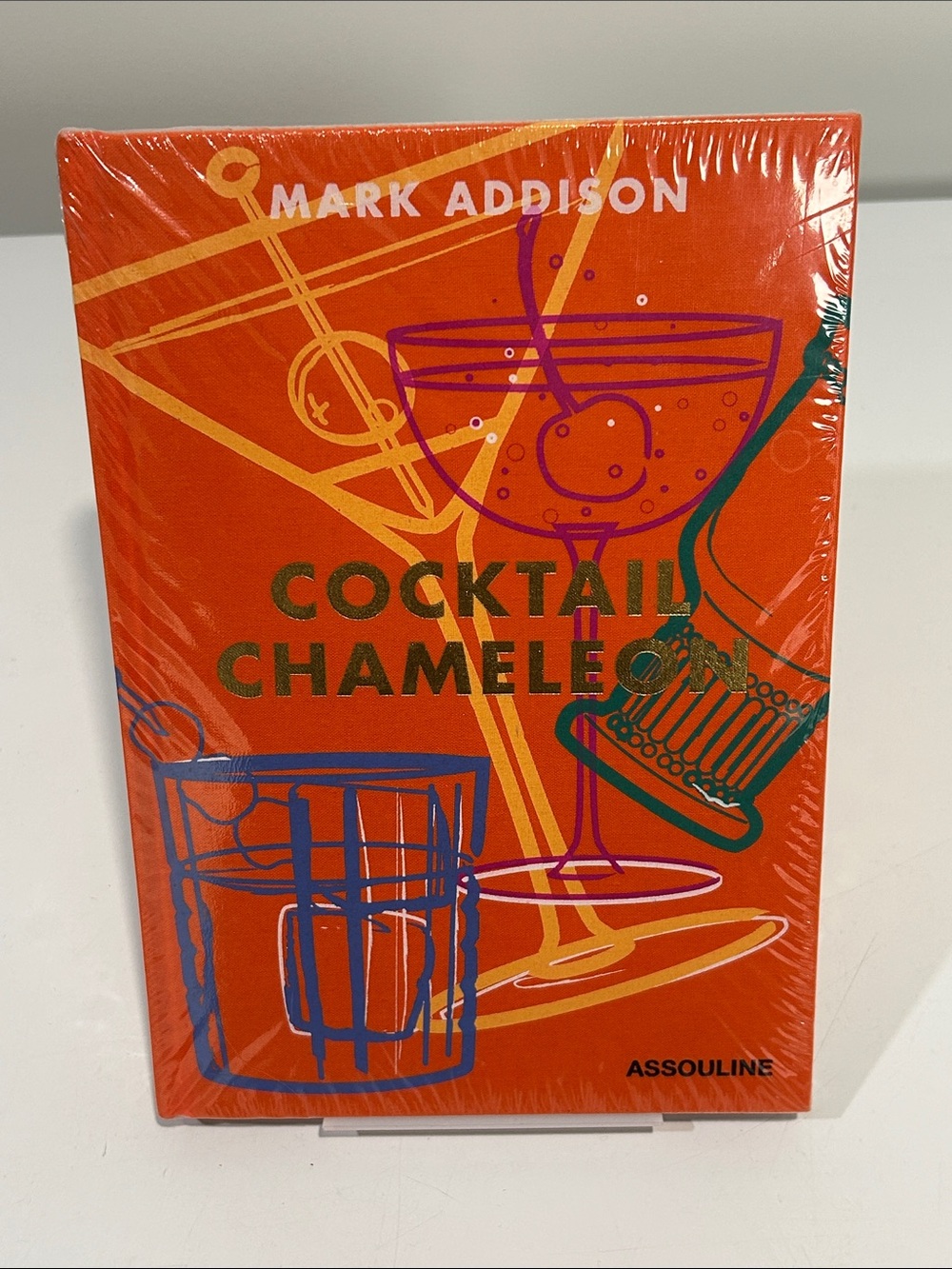Assouline Cocktail Chameleon Hardcover Book - Brand New & Sealed!